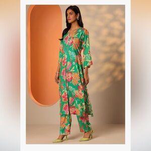 Libas Printed Rayon Co-Ord Set